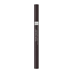 Rimmel Brow This Way Fill & Sculpt Eyebrow Definer, 004 Soft Black